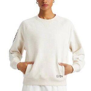 G/Fore Pray For Birdies French Terry Pullover Crewneck Sweatshirt Size Small